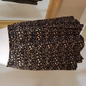 Tevrow & Chase 100% Silk Skirt 6 EUC